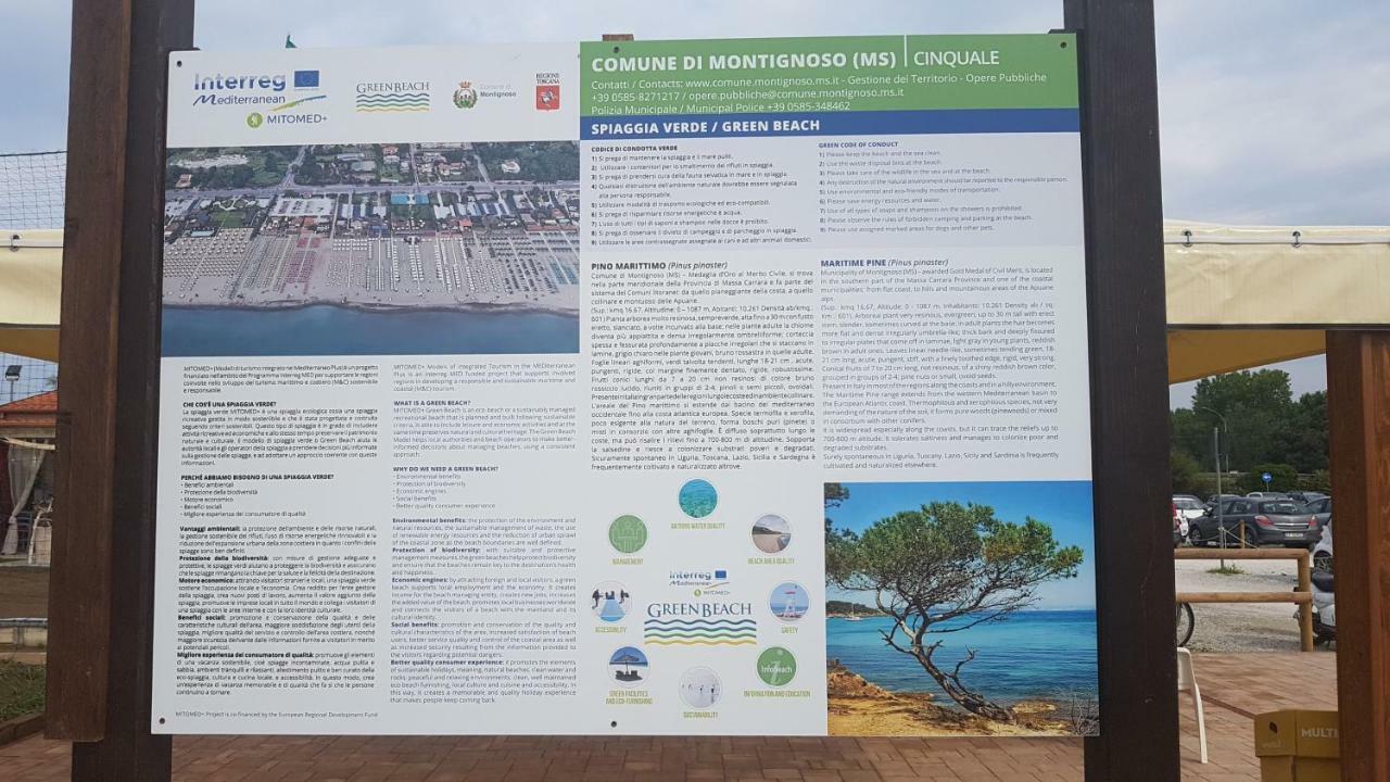 Villetta Cinquale Versilia Buitenkant foto